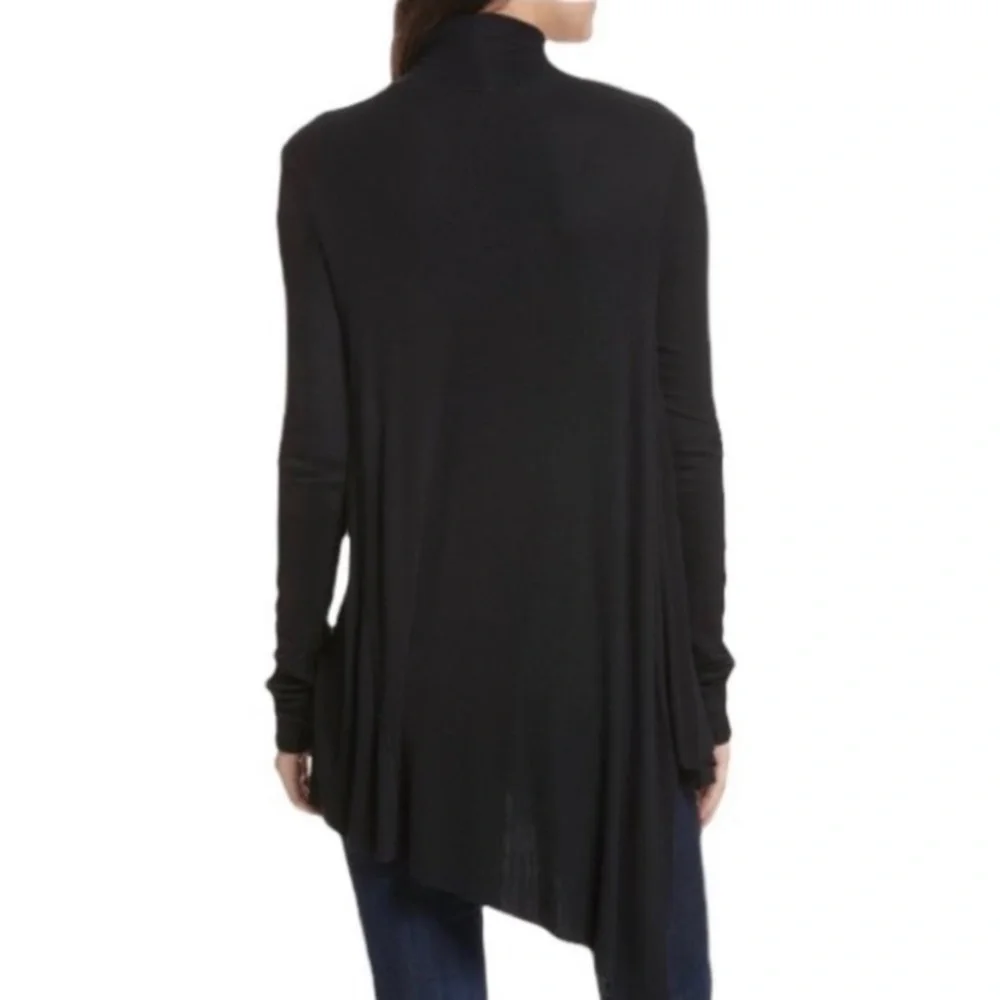 Free People Uptown Turtleneck Plunging Top